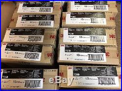 10 Boxes Of 5 Floor Buffing/buffer Stripper Pads 13 Black 7200, 175-600 RPM 3m