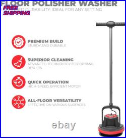 10 Heavy Duty Commercial Pad Polisher Orbiter Hard Floor Buff Cleaner Machine