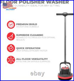 10 Heavy Duty Commercial Pad Polisher Orbiter Hard Floor Buff Cleaner Machine