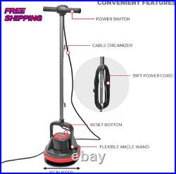 10 Heavy Duty Commercial Pad Polisher Orbiter Hard Floor Buff Cleaner Machine