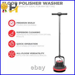 10 Heavy Duty Floor Polisher with 39ft Cord Efficient Cleaning Machine