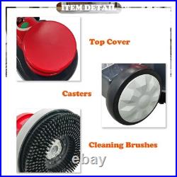 110V 1.5KW 17 Commercial Floor Scrubber Buffer Floor Polisher Machine