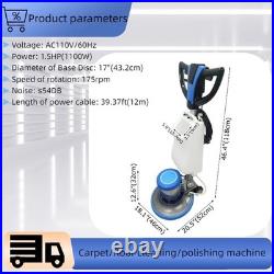 110V 7 Carpet/Floor Cleaning and Polishing Machine Marble Tile Cleaning Machine