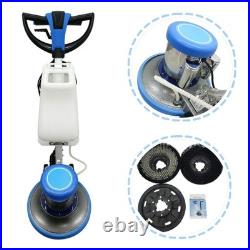 110V Commercial Floor Polisher 17 Carpet Cleaning Machine Marble Tile Burnisher