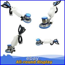 110V Commercial Floor Polisher 17 Carpet Cleaning Machine Marble Tile Burnisher