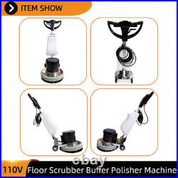 110V Floor Scrubber Buffer Cleaning Machine for Commercial & Residential Use