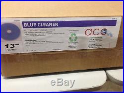 13 Americo Pads Blue Cleaner floor scrubber pads floor buffer pads 5/case