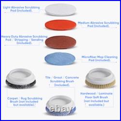 13 in. Core Heavy Duty Commercial Polisher Floor Buffer Machine with 5 Padsprolux