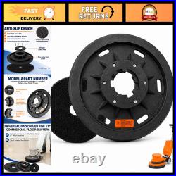 16 Floor Buffer Pad Driver & Universal Clutch Plate for Cleaning Machines