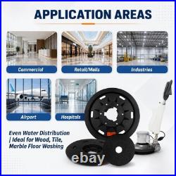 16 Floor Buffer Pad Driver & Universal Clutch Plate for Cleaning Machines