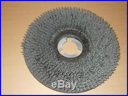 17 Floor buffer brush with pads