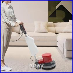17 Industrial Floor Polisher Single Pad Buffer Scrubber Burnisher 110V 1100W