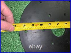 21 QTY! BULK LOT 9-1/2 X 9/16 Floor Waxer Polisher Pad Rubber Back Drive Plate