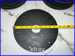 21 QTY! BULK LOT- Floor Buffer Rubber Pad Floor Sander 9-1/2 OD X 2 ID Bore