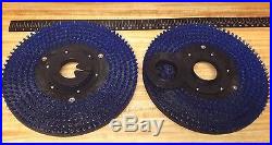 2 New 16 Pad Drivers 610671 Tennant / Nobles SS3301 One Pair Floor Polisher