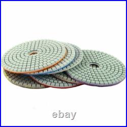 32+1 Diamond Pads 5 Wet Polisher Kit Installer Granite Quartz Floor Tool