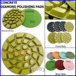 36pcs/set 4in Diamond Floor Polishing Pads Sanding Disc Renew Polisher Pads 50#