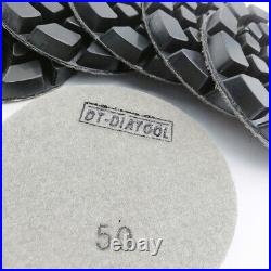 36pcs/set 4in Diamond Floor Polishing Pads Sanding Disc Renew Polisher Pads 50#