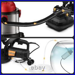 3800W 4 Head Concrete Floor Grinder Long Handle 6 Speeds 6000 RPM Floor Polisher