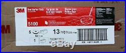 3M Buffer Floor Pad 5100 Red 13 Pack of 5 Pads