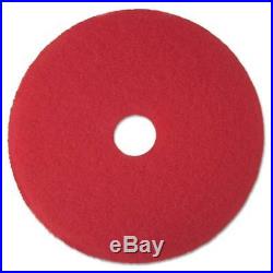 3M MMM08394 Red Buffer Floor Pad 5100 19 Red 5 Count
