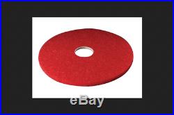 3M Red Buffer Floor Pad 19.7 in. X 19.4 in. X 5.8 in. 5100 Series Boxed