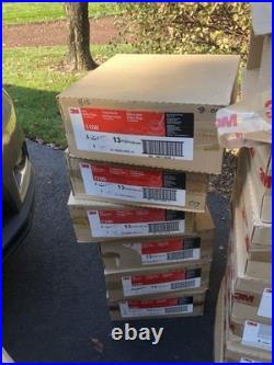 3M Red Buffer Pad 5100, 13Floor Buffer, Machine Use (5 pad / Box) Lot Of 6 Box