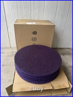 3M Scotch Brite 21 Purple Diamond Floor Pad 5Pads Per Case lot of 3 boxes15pc