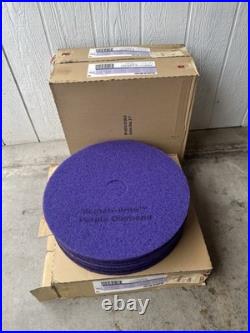 3M Scotch Brite 21 Purple Diamond Floor Pad 5Pads Per Case lot of 3 boxes15pc