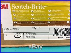 3M Scotch Brite Sienna Diamond Floor Pad Plus 20 in 5 Case Buffer Burnisher Pad