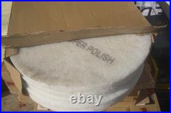 3M Super Polish Floor Pad 4100 17 White, NEW (LOT of 15 NEW PADS)