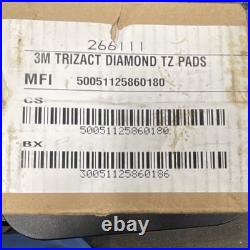 3M Trizact Diamond TZ 86018 Gold Diamond Pads for Scrubber Polisher Buffer x16