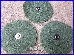 3 NOS Genuine Vtg Electrolux B8 Scrubbing Pads Floor Polisher Carpet Shampooer