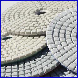 4-5 Granite Marble Wet Polisher 100 PCS polishing pad Buffer stone floor renew