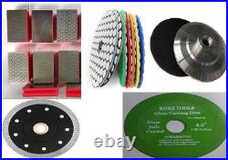 4.5 Marble Glass Ceramic Tile Jade Crystal Blade Granit Stone Floor Hand Buffer