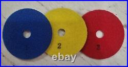 4 5 dry wet polisher polishing pad 24+2 terrazzo marble concrete floor polish