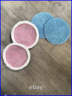 4 Aircraft Powerglide Replacement Cleaner and Polisher Pads for Hard Floors
