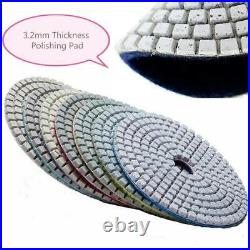 4 Diamond Polishing Pad 50 Granite Concrete grinder Marble Stone floor polisher