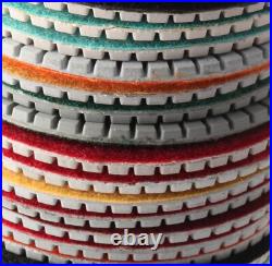 4'' Diamond Polishing Pad 55PC Granite Marble TILE Stone CONCRETE FLOOR Polisher