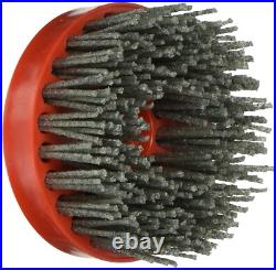 4 Floor Restoration Wet Polisher Kit Pads Cup & 7pcs Antiquing Brushes