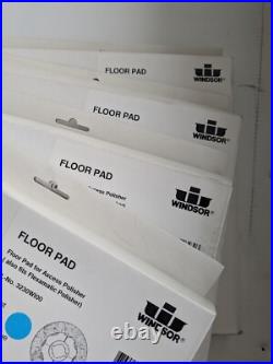 4 PACK Windsor 12 Floor Pad for Axcess & Flexamatic Polisher 3230WI00