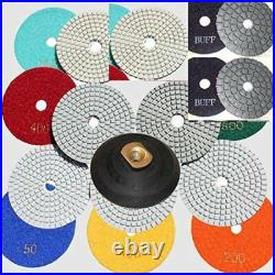 4 granite marble diamond pad 48+2 kitchen countertop floor tile tools combo