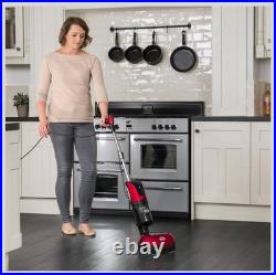 4-in-1 Floor Cleaner, Scrubber, Vacuum and Polisher Cyclonic Red/Black Ewbank