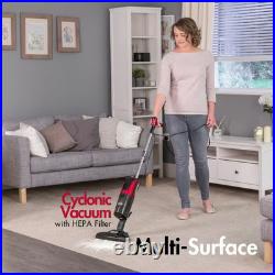 4-in-1 Hard Surface Floor Cleaner Scrubber Polisher Vacuum 23 ft. Power Cord
