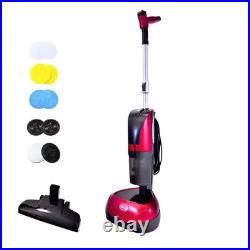 4-in-1 Hard Surface Floor Cleaner Scrubber Polisher Vacuum 23 ft. Power Cord