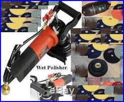 4 wet polisher 185 Polishing Pad Concrete stone granite floor countertop quartz