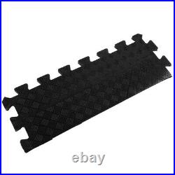 5PCS Rubber Mat Buffer Sports Floor Pad Barbell Damping Cushion(50x19cm 5PCS)
