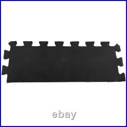 5PCS Rubber Mat Buffer Sports Floor Pad Barbell Damping Cushion(50x19cm 5PCS)X