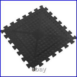 5PCS Rubber Mat Buffer Sports Floor Pad Barbell Damping Cushion(50x50cm 5PCS)