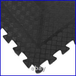 5PCS Rubber Mat Buffer Sports Floor Pad Barbell Damping Cushion(50x50cm 5PCS)X